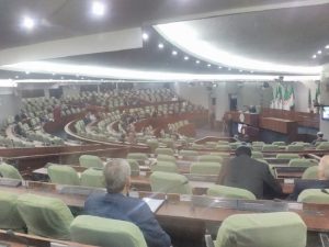 L'APN était presque vide le jour de la présentation du projet de loi.